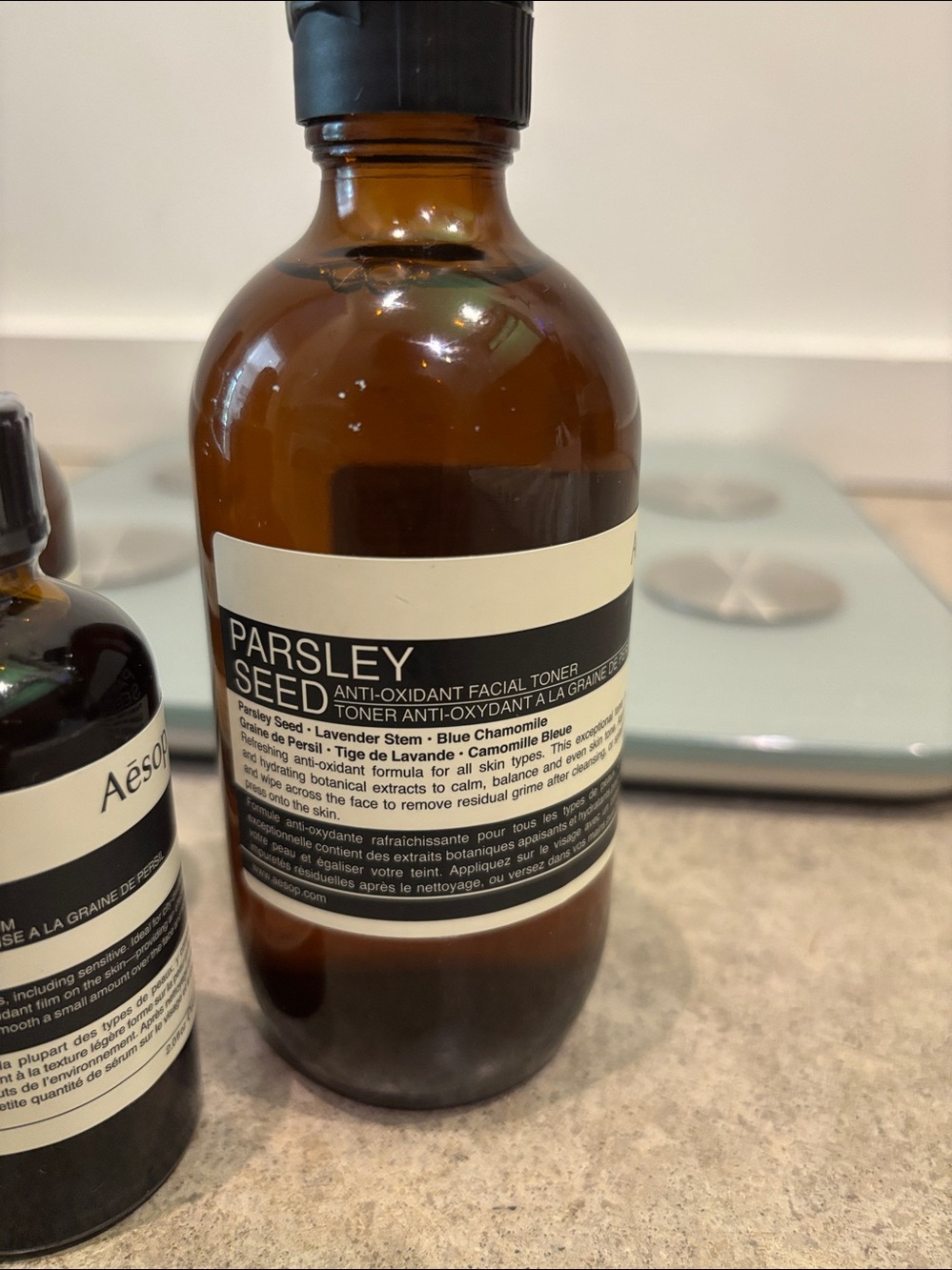 Various Aesop parsley seed toner serum treatment - Picture 2 of 4